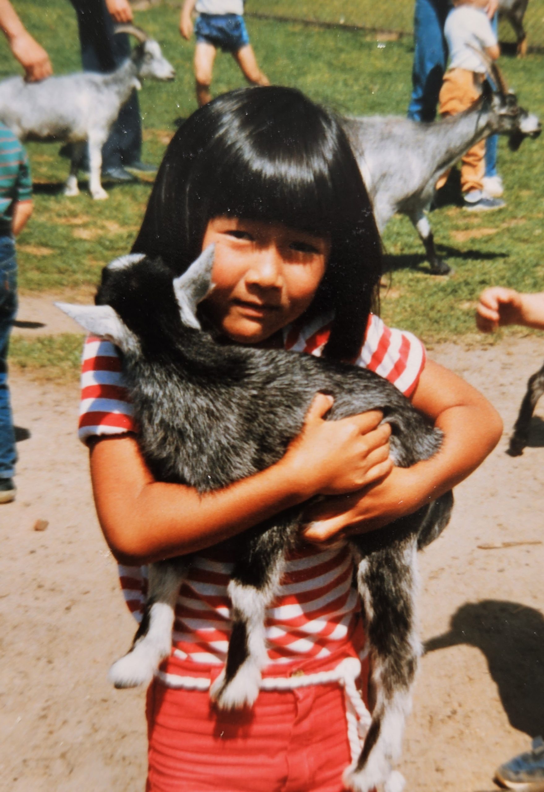 Tove Holst Skyer, 6 år