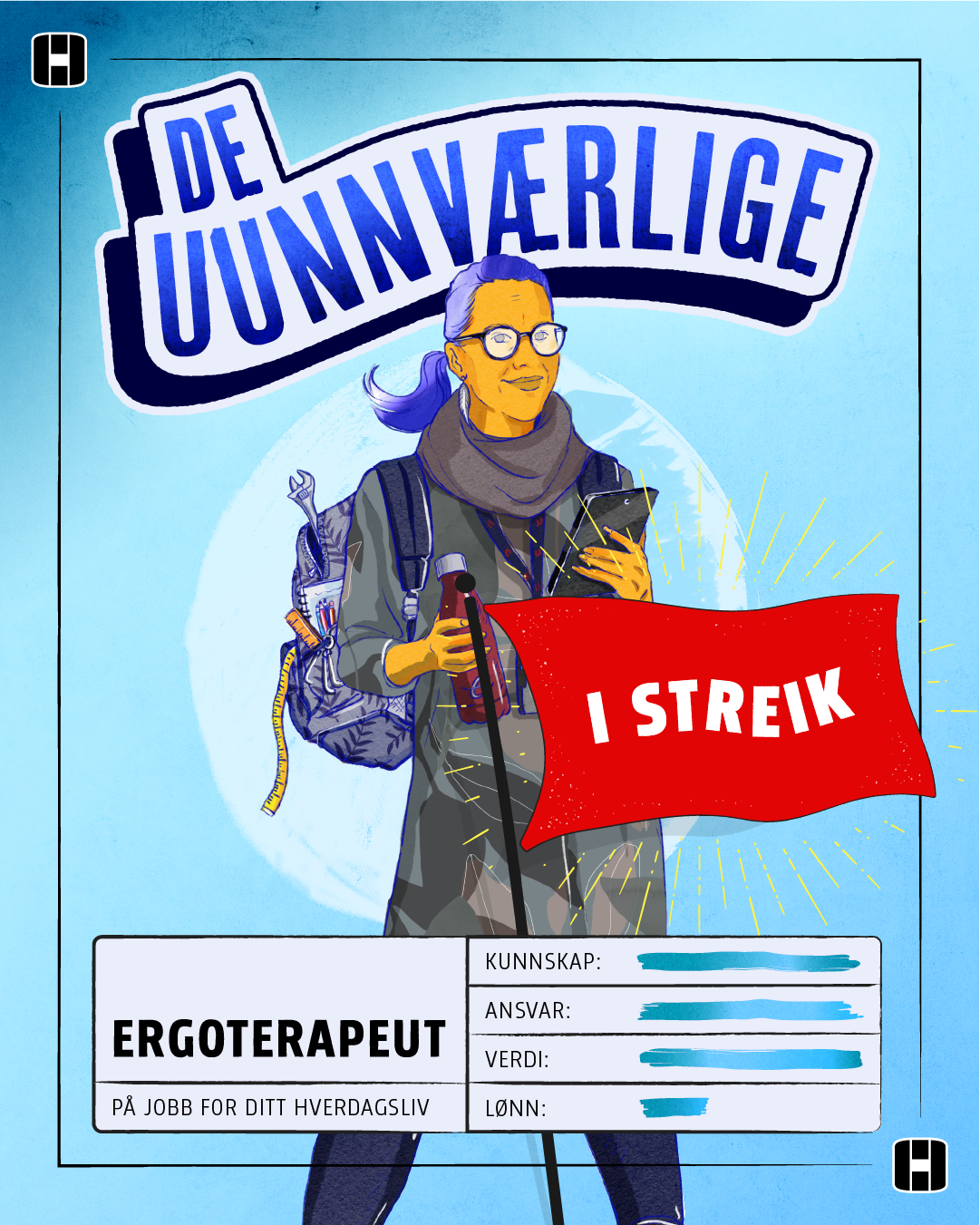 Unio_de-uunnværlige-ergoterapeut-i streik_org
